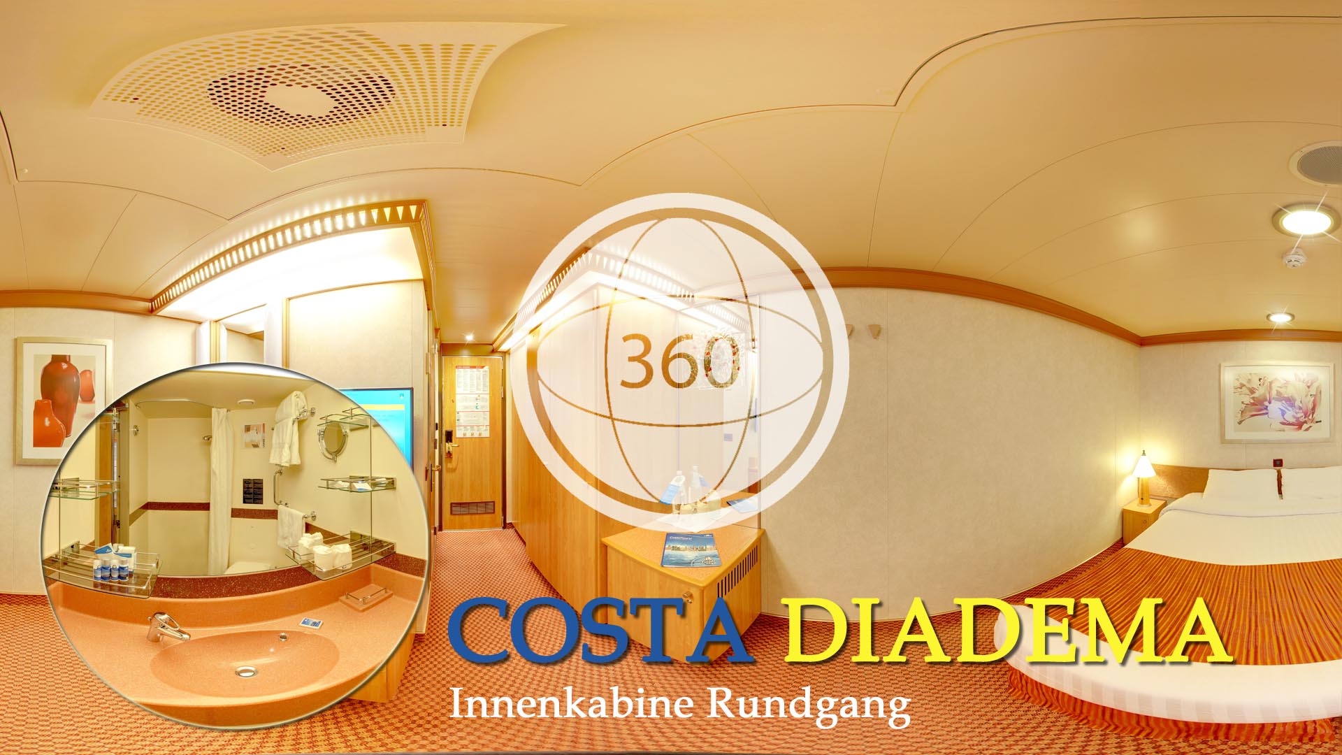 Costa Diadema 360 Grad Rundgang