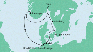 Angebot 2020 Skandinavische Kreuzfahrt ab Kiel