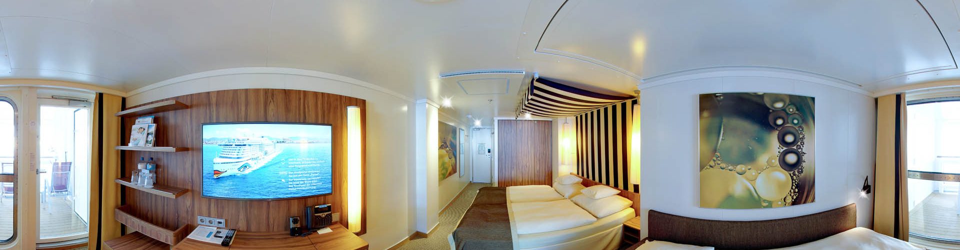 Verandakabine der AIDAperla