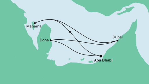 Aida Angebot ab Abu Dhabi Kreuzfahrt Orient