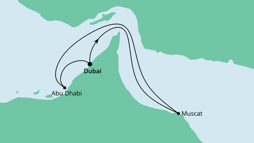 AIDA Angebot ab Dubai - Kreuzfahrt Angebote Orient 2020