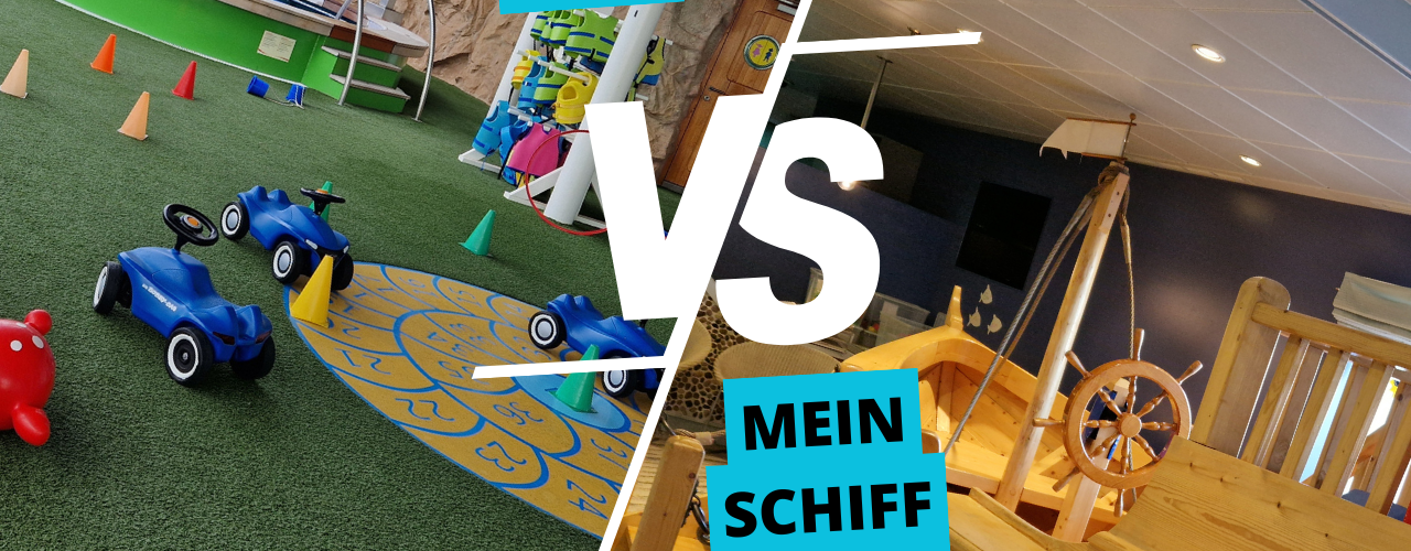 AIDA vs Mein Schiff für Familien – Der große Vergleich für Eltern mit Kind