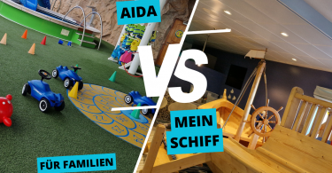 AIDA vs Mein Schiff für Familien – Der große Vergleich für Eltern mit Kind