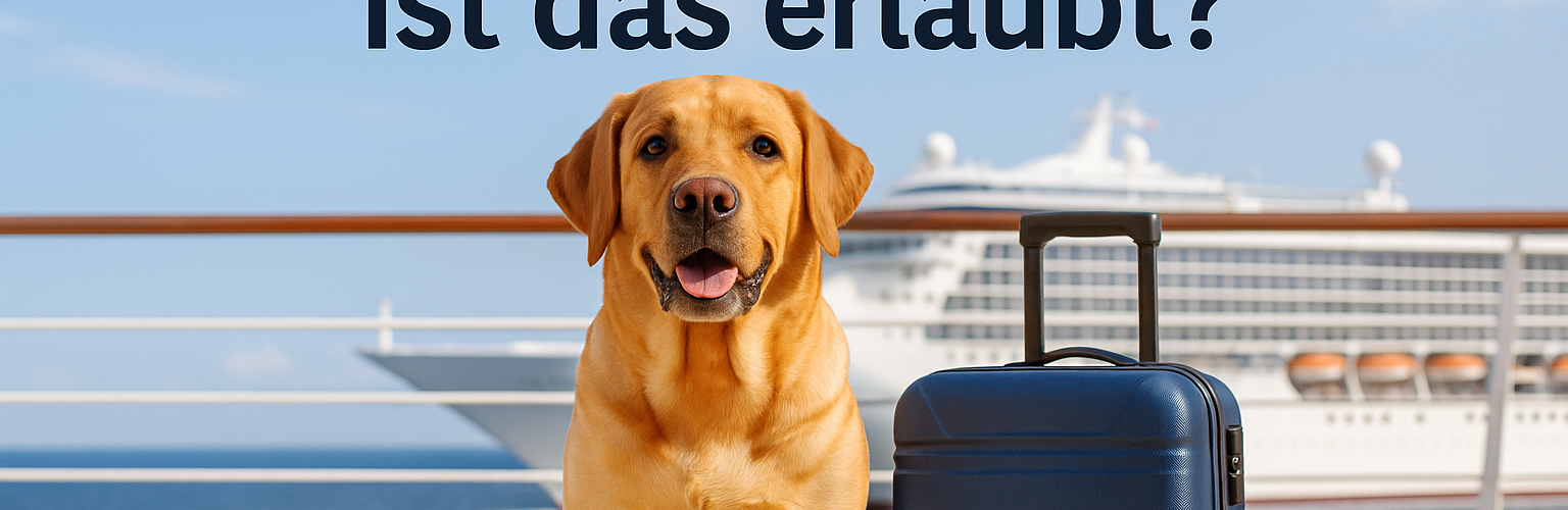 Hund Kreuzfahrt erlaubt? Welche Reedereien nehmen Hunde mit?