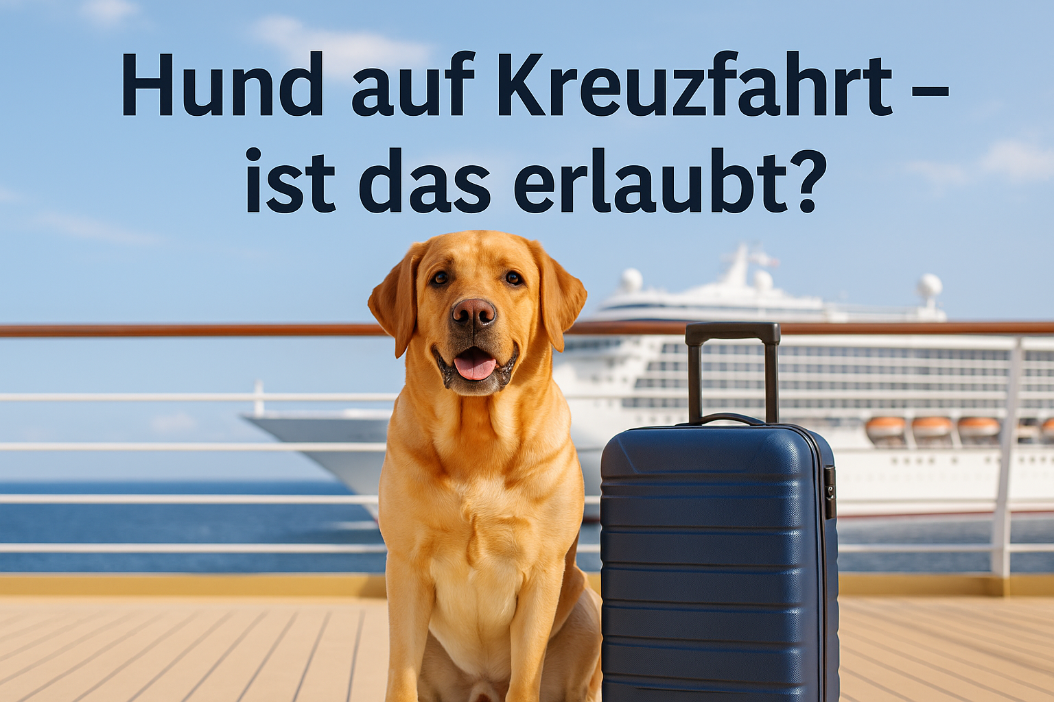 Hund Kreuzfahrt – geht das überhaupt?