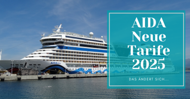 Aida neue Tarife 2025 - was ändert sich